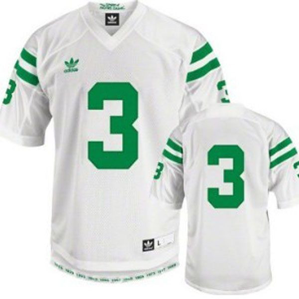 Notre Dame Fighting Irish #3 Joe Montana White Football Jersey