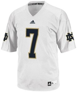 Notre Dame Fighting Irish #7 Stephon Tuitt White Football Jersey