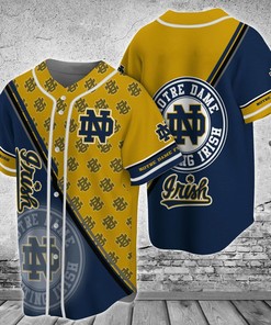 Notre Dame Fighting Irish NCAA Baseball Jersey Shirt For Fans