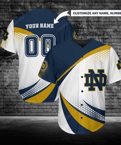 Notre Dame Fighting Irish Personalized Baseball Jersey 255