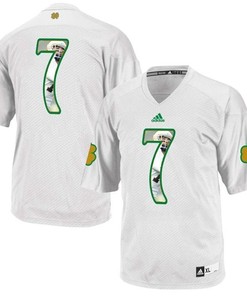 Notre Dame Fighting Irish Stephon Tuitt White Printing Player Portrait Football Jersey