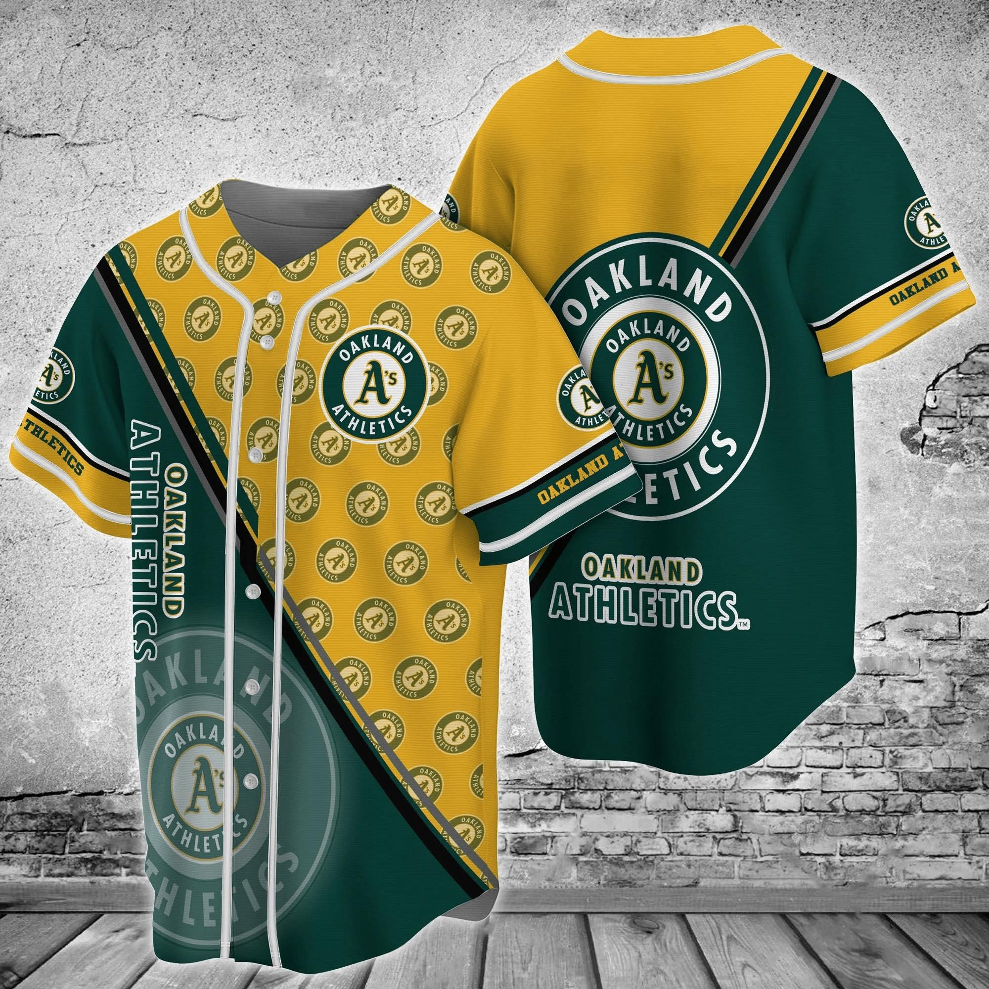 Oakland Athletics MLB Baseball Jersey Shirt For Fans