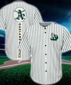 Oakland Athletics Personalized 3d Baseball Jersey 12