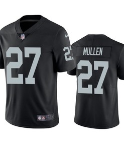 Oakland Raiders Trayvon Mullen 2019 Nfl Draft Black Vapor Limited Jersey