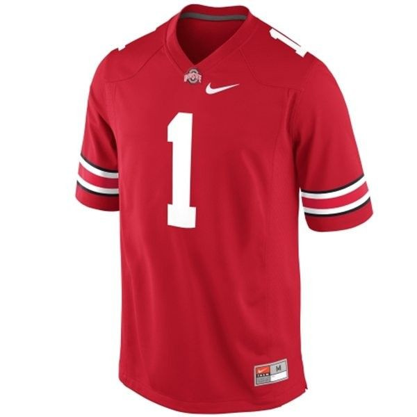 Ohio State Buckeyes #1 Dontre Wilson Red Football Jersey