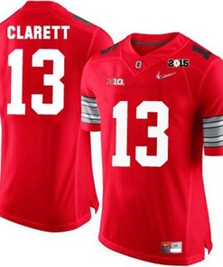 Ohio State Buckeyes #13 Maurice Clarett Red Diamond QuestFootball Jersey