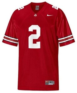 Ohio State Buckeyes #2 Cris Carter Red Football Jersey