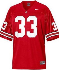Ohio State Buckeyes #33 Pete Johnson Red Football Jersey