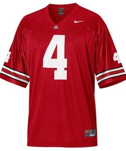 Ohio State Buckeyes #4 Kirk Herbstreit Red Football Jersey