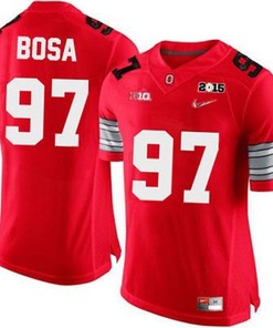Ohio State Buckeyes #97 Joey Bosa Red Football Jersey