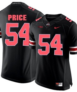 Ohio State Buckeyes Blackout Billy Price Player Football Jersey