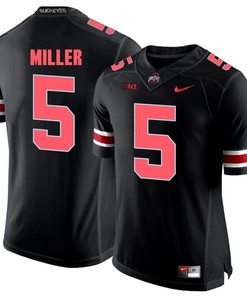 Ohio State Buckeyes Blackout Braxton Miller Player Football Jersey