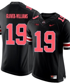 Ohio State Buckeyes Blackout Eric Glover-Williams Player Football Jersey