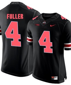 Ohio State Buckeyes Blackout Jordan Fuller Player Football Jersey