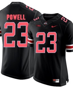 Ohio State Buckeyes Blackout Tyvis Powell Player Football Jersey