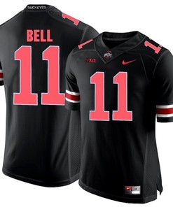 Ohio State Buckeyes Blackout Vonn Bell Player Football Jersey