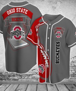 Ohio State Buckeyes NCAA Baseball Jersey Shirt Classic