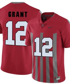 Ohio State Buckeyes Red Doran Grant College Football Elite Jersey