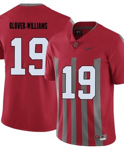 Ohio State Buckeyes Red Eric Glover-Williams College Football Elite Jersey