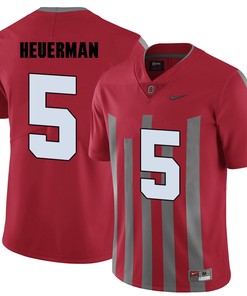 Ohio State Buckeyes Red Jeff Heuerman College Football Elite Jersey