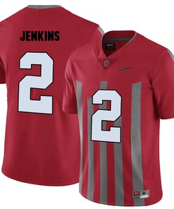 Ohio State Buckeyes Red Malcolm Jenkins College Football Elite Jersey