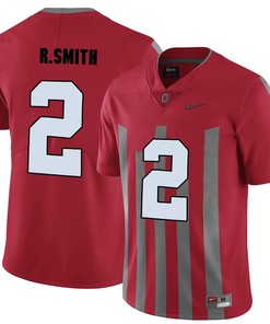 Ohio State Buckeyes Red Rod Smith College Football Elite Jersey