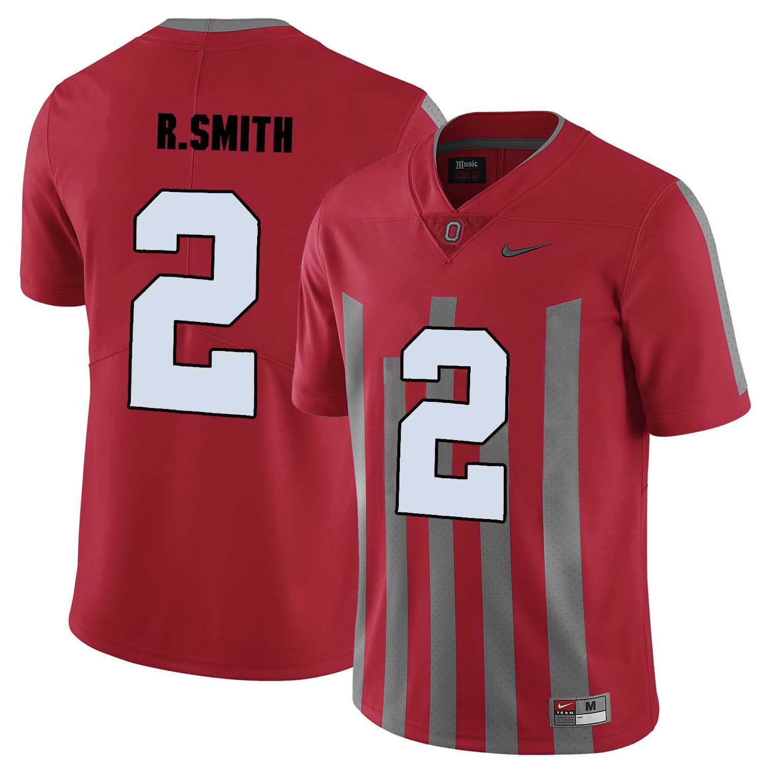 Ohio State Buckeyes Red Rod Smith College Football Elite Jersey