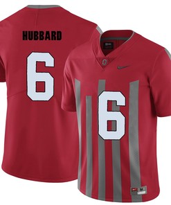 Ohio State Buckeyes Red Sam Hubbard College Football Elite Jersey