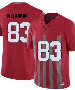 Ohio State Buckeyes Red Terry McLaurin College Football Elite Jersey