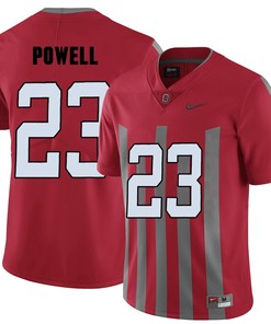 Ohio State Buckeyes Red Tyvis Powell College Football Elite Jersey