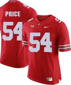 Ohio State Buckeyes Scarlet Billy Price Player Football Jersey