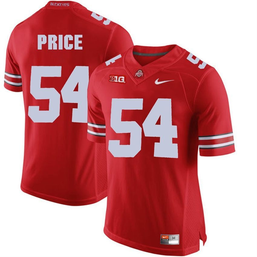 Ohio State Buckeyes Scarlet Billy Price Player Football Jersey