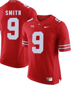 Ohio State Buckeyes Scarlet Devin Smith Player Football Jersey