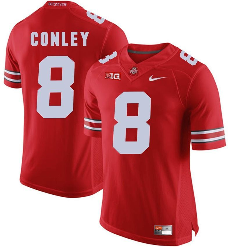 Ohio State Buckeyes Scarlet Gareon Conley Player Football Jersey
