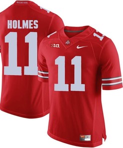 Ohio State Buckeyes Scarlet Jalyn Holmes Player Football Jersey