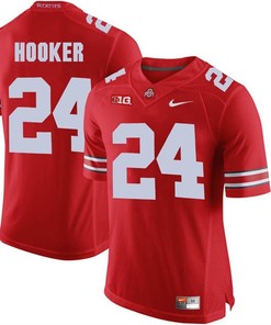 Ohio State Buckeyes Scarlet Malik Hooker Player Football Jersey