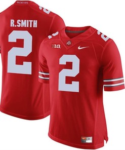 Ohio State Buckeyes Scarlet Rod Smith Player Football Jersey