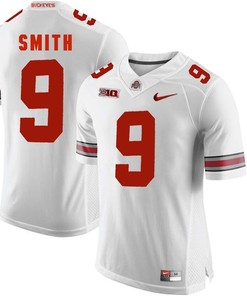Ohio State Buckeyes White Devin Smith Player Football Jersey