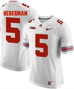 Ohio State Buckeyes White Jeff Heuerman Player Football Jersey