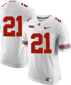 Ohio State Buckeyes White Parris Campbell Player Football Jersey
