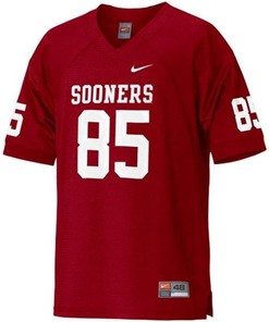 Oklahoma Sooners #85 Ryan Broyles Red Football Jersey