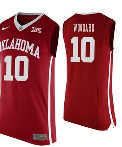 Oklahoma Sooners Red Jordan Woodard NCAA Basketball Jersey