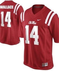 Ole Miss Rebels #14 Bo Wallace Red Football Jersey