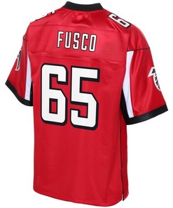 On Fusco Atlanta Falcons Nfl Pro Line Player Jersey - Red