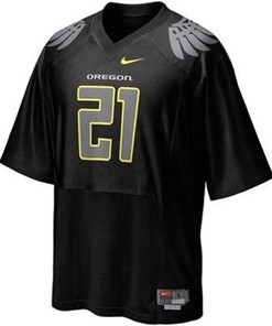 Oregon Ducks #21 LaMichael James Black Football Jersey