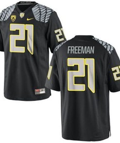 Oregon Ducks #21 Royce Freeman Black Football Jersey