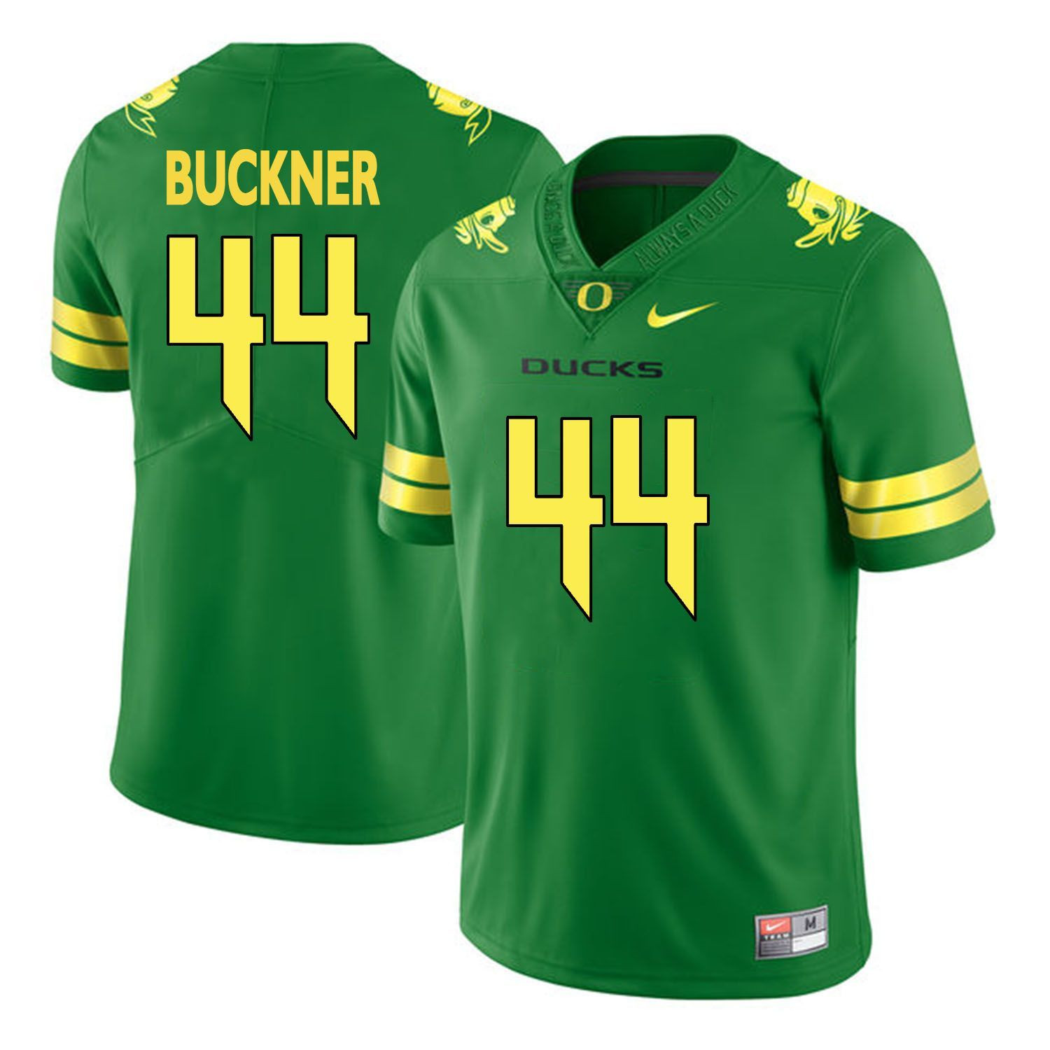 Oregon Ducks Apple Green DeForest Buckner College Football Jersey