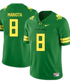Oregon Ducks Apple Green Marcus Mariota College Football Jersey