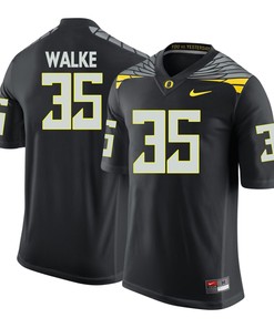 Oregon Ducks Black Joe Walker College Football Jersey