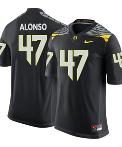 Oregon Ducks Black Kiko Alonso College Football Jersey